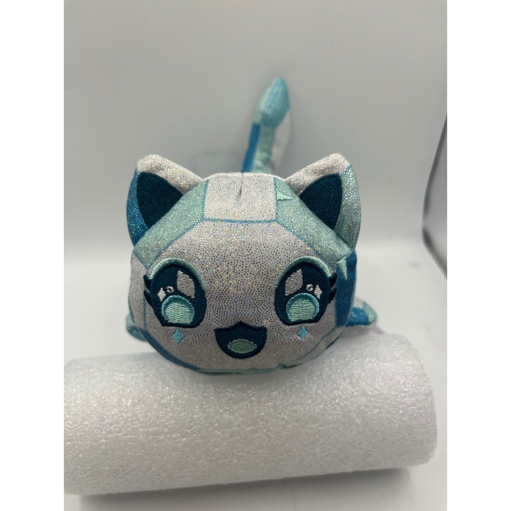 Aphmau Plush Toy Blue Diamond Pattern Cat Kawaii Stuffed‎ Animal